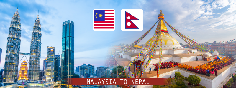 Send money from Malaysia to Nepal